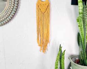 Horseshoe Macrame Wall Hanging