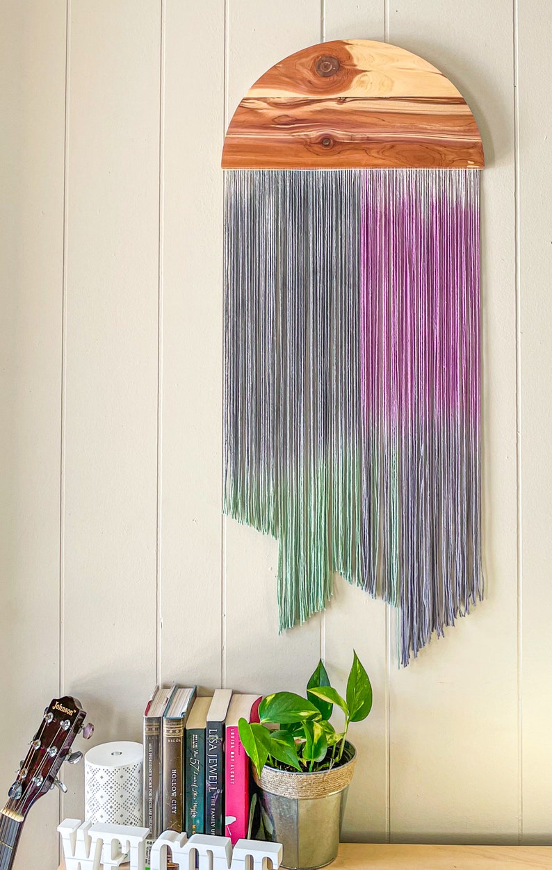 Cedar Half Moon Dip Dye Tapestry image 8