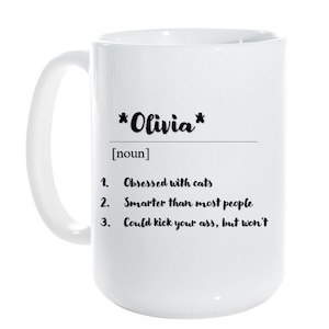 Customized Name Mug - With Definition
