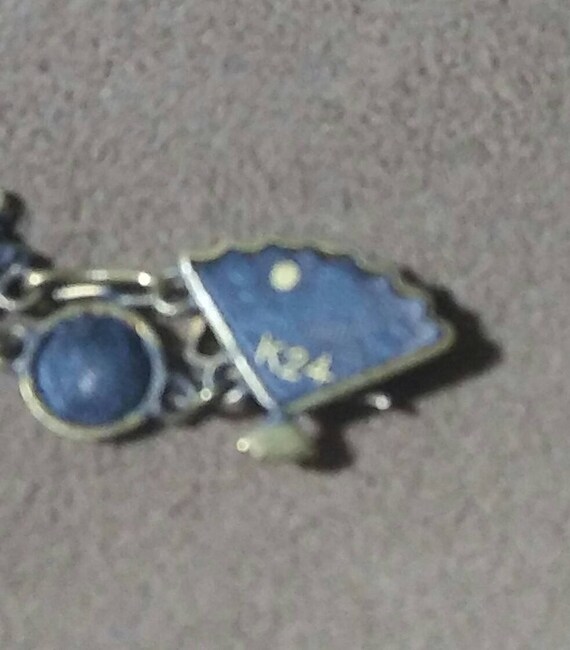 Japanese Damascene Panel Bracelet View 4