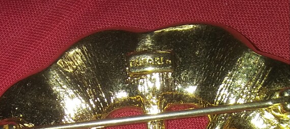 Trifari Fan Brooch - image 3