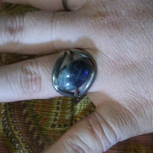 Sterling and Hawk&#39;s Eye Ring