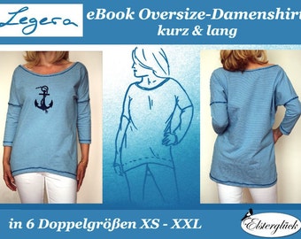 eBook Patron de couture LEGERA chemise pull oversize