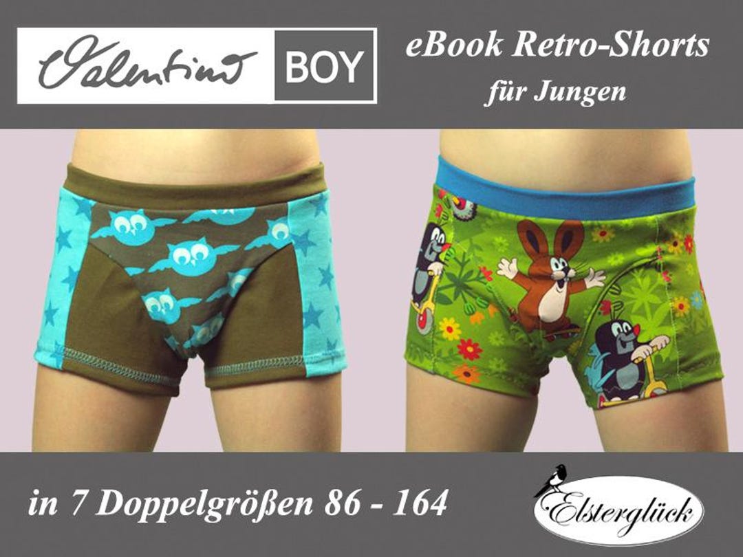 Ebook VALENTINO BOY Sewing Pattern Underpants Boys - Etsy
