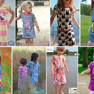 eBook HolyDaisy GIRL sewing pattern girls dress image 2