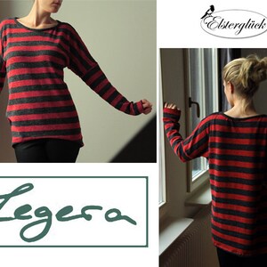 eBook LEGERA Oversize Shirt sewing pattern image 3