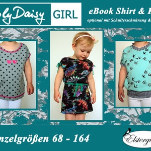 eBook HolyDaisy GIRL sewing pattern girls dress image 1