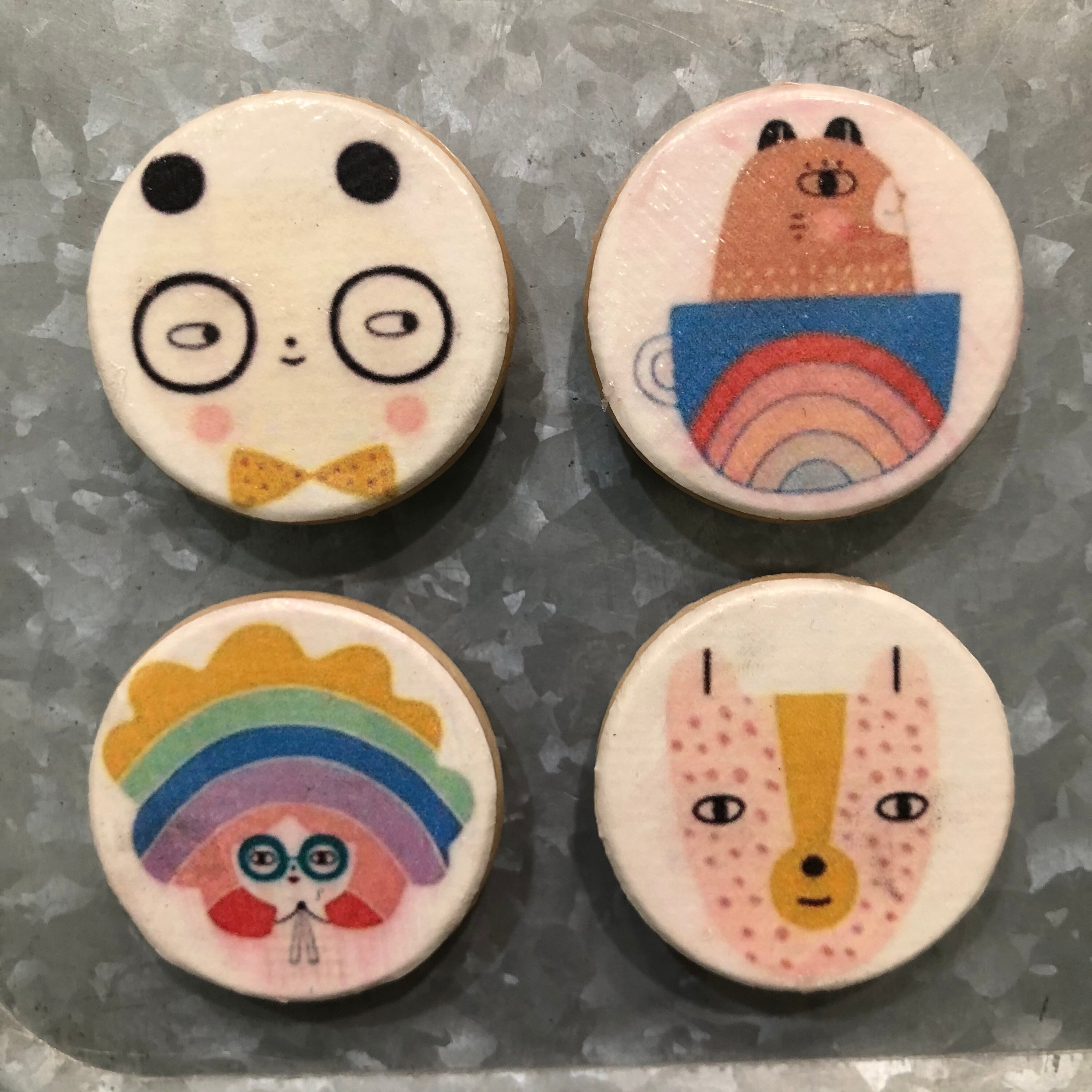 Cute Strong Set of 4 Etsy