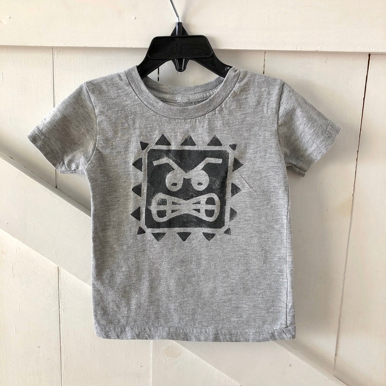 Mariokart \u2018Thwomp\u2019 toddler graphic tee