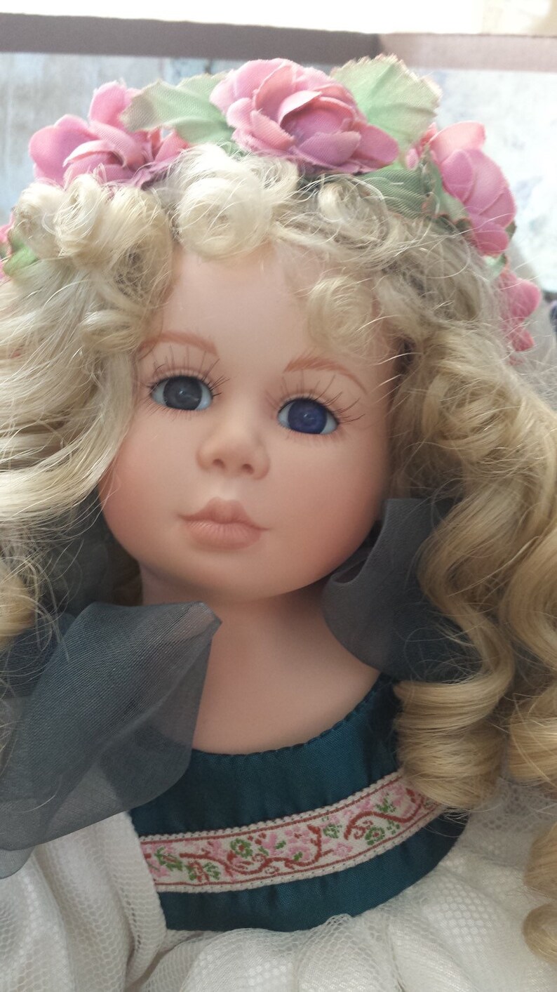 Collectible Doll Cottage Collectibles by Ganz Blond Etsy