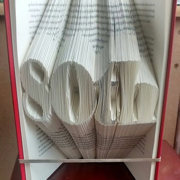 Book Folding Etsy
