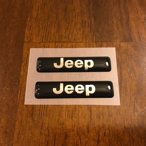 For 2014-2021 JEEP Grand Cherokee Key fob Badges (set of 2)