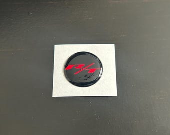 For Dodge Challenger/Charger/Durango R/T push start button badge in red