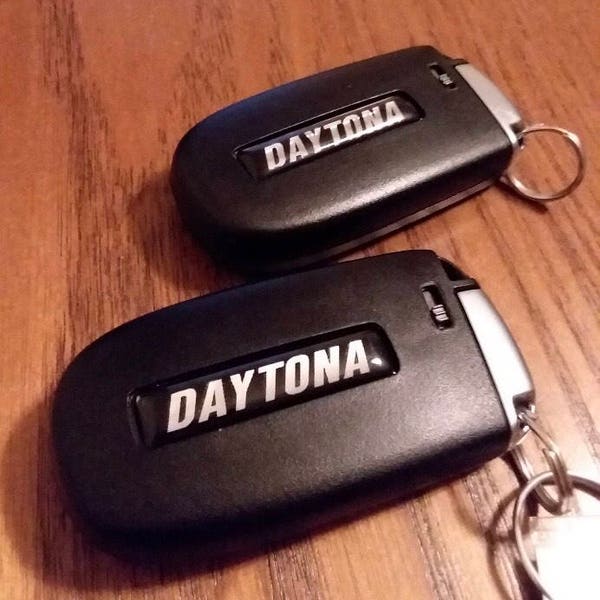 Daytona Charger keyfob badges (set of 2)