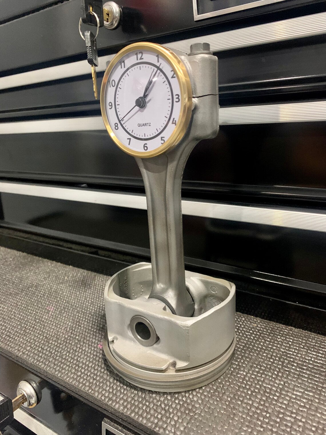 LS chevy Piston and Rod Clock - Etsy