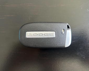 For 2015-2023 Dodge Challenger/Charger/Durango replacement black key fob (Shell only)