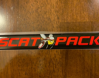 For Scat Pack Challenger/Charger Badge For Spoiler, Trunk, Front Fenders, Grille