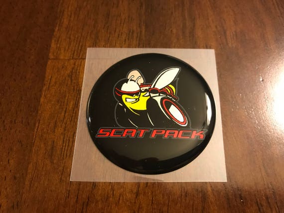 Brand New Scat Pack Challenger Gas Tank Door Badge