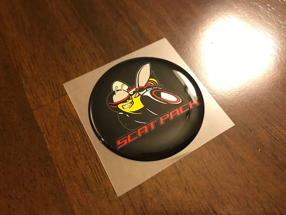 Brand New Scat Pack Challenger Gas Tank Door Badge