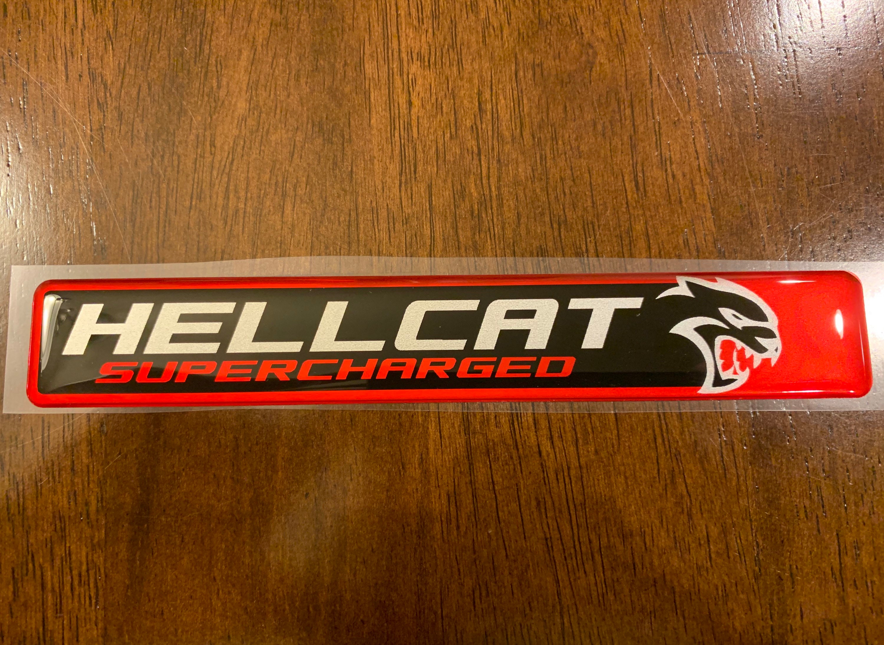 Hellcat Supercharged badge for Challenger/Charger/Durango Etsy