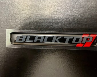 For 2015-2023 Challenger/Charger/Durango Blacktop steering wheel badge