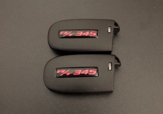 Challenger Charger Durango R T 345 Keyfob Badges In Red Set Etsy