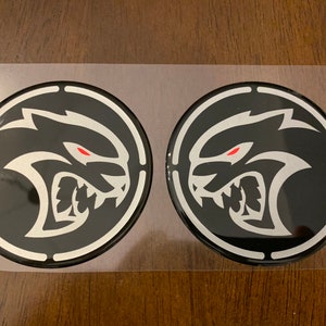 For HELLCAT Challenger Redeye Engine Bay Cup Holder Inlays (set of 2)