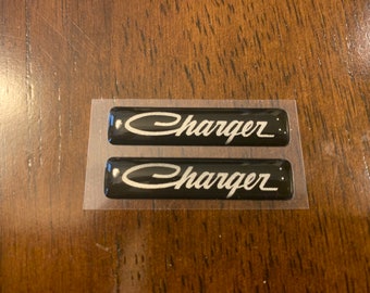 For 2015-2023 Charger key fob badges (set of 2)