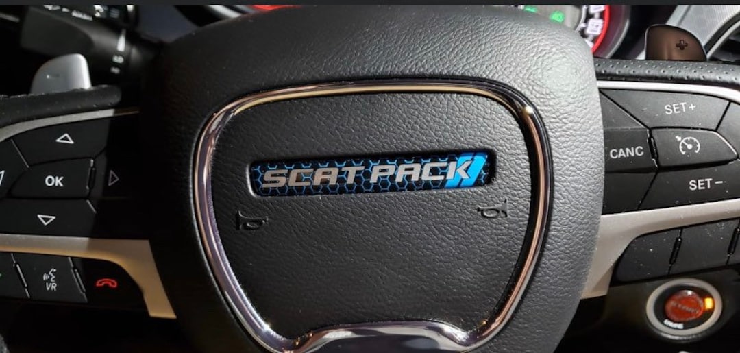 Scat Pack Steering Wheel Badge