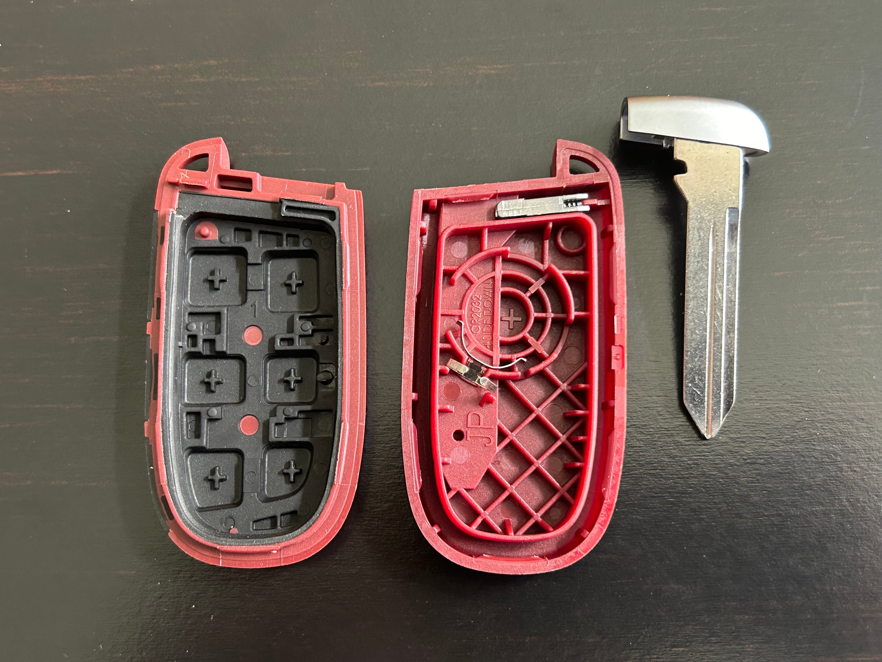 For Trackhawk Grand Cherokee Red Key Fob (shell Only) - Etsy