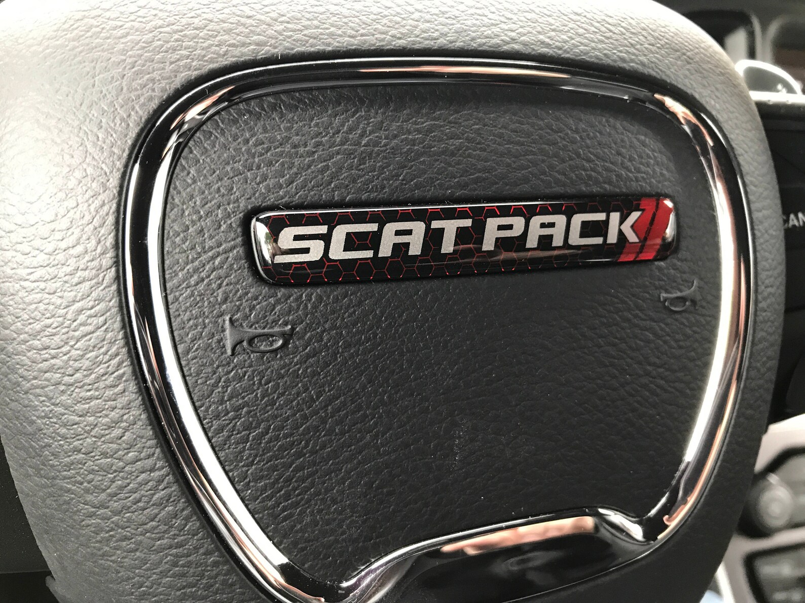 Scat Pack Steering Wheel Badge