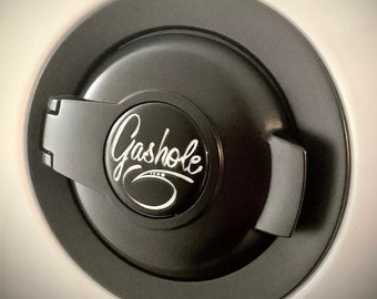 For Challenger “GASHOLE” Fuel Door Badge