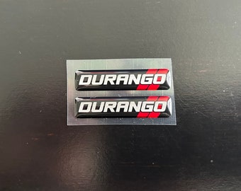 For 2015-2023 Durango Key fob Badges (set of 2)