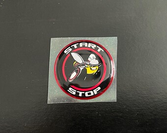 Insignia con botón de arranque para Scat Pack Challenger 2008-2014