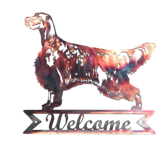 English Setter Welcome Sign - CAN BE CUSTOMIZED!