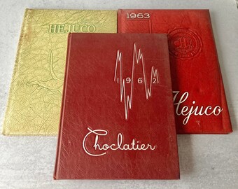 3 vintage yearbooks from Hershey Pennsylvania