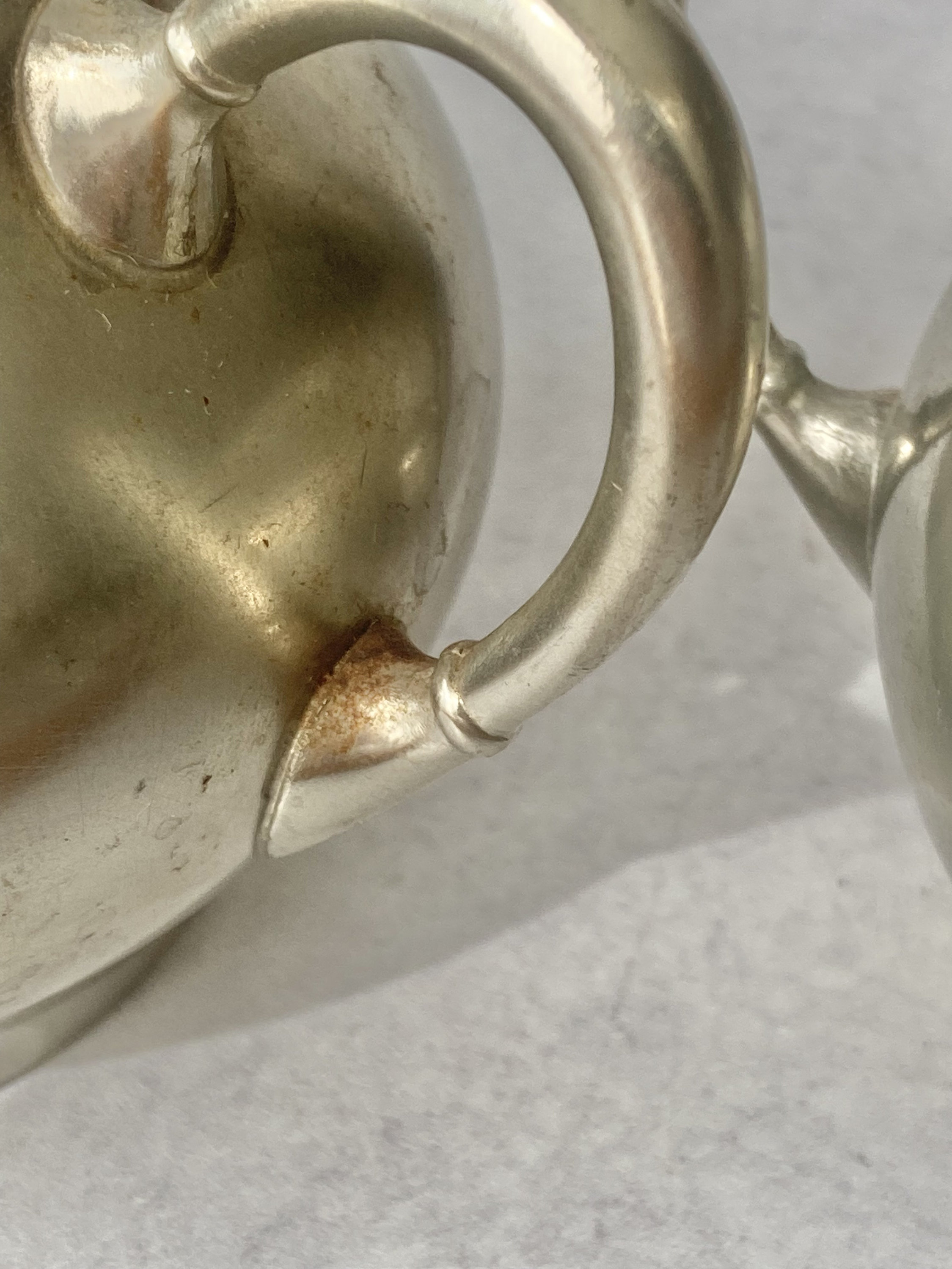 Vintage Pewter Sugar and Creamer Metawa Holland Etsy