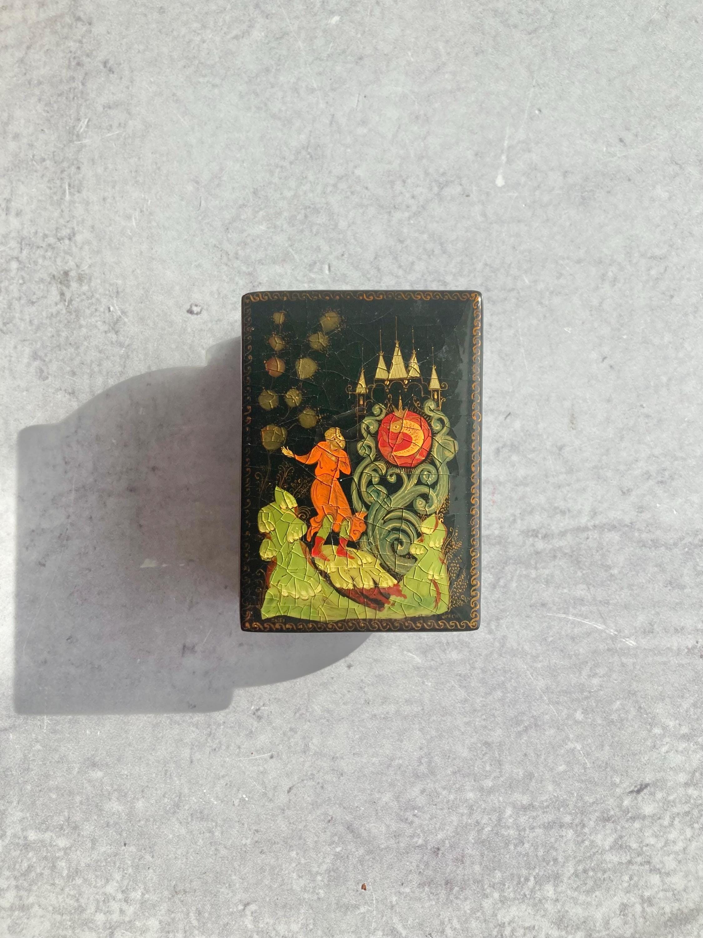 Russian Palekh Box - Etsy