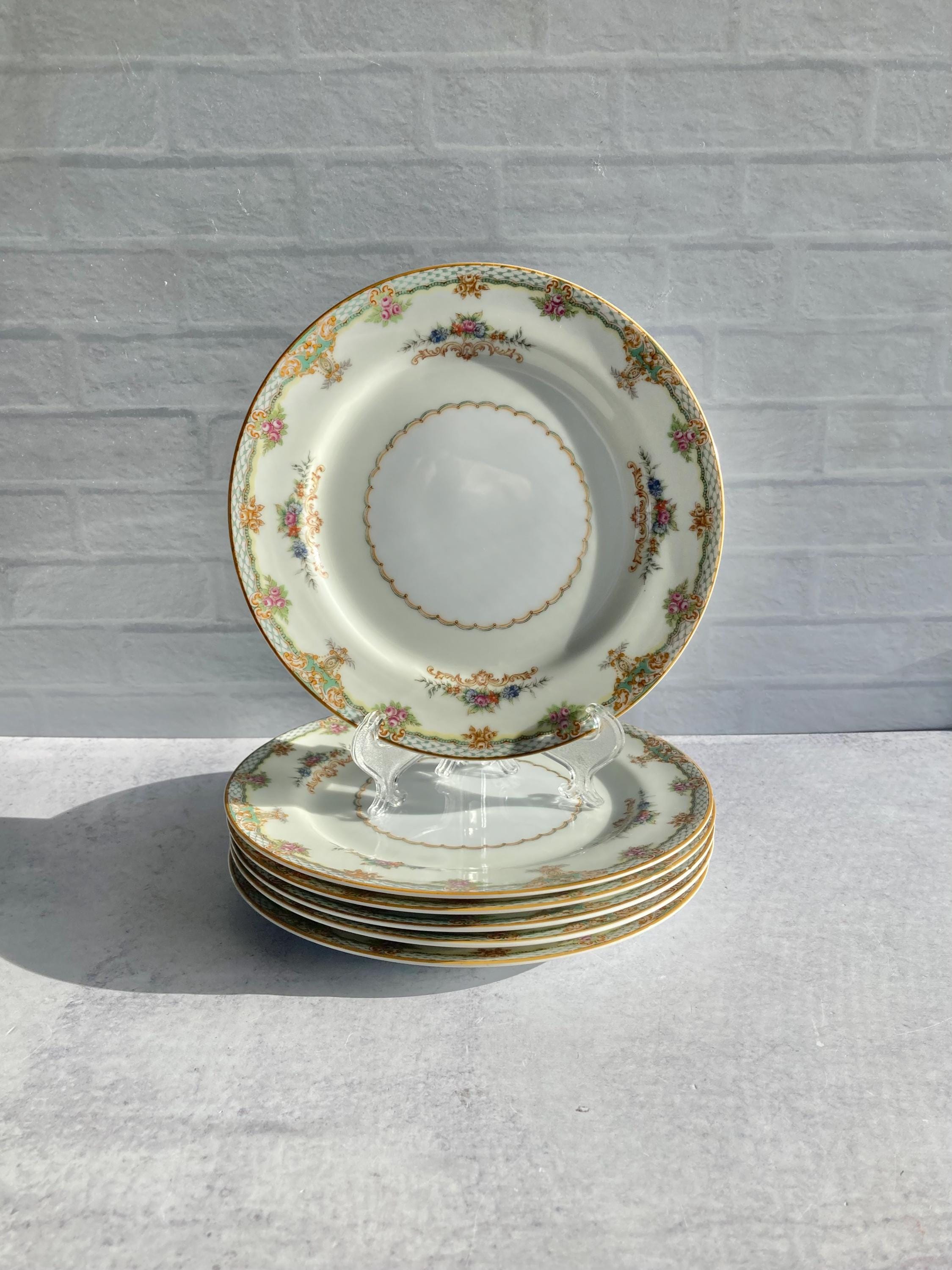 Vintage Narumi Princess Bone China Plates (set of 6), Made in