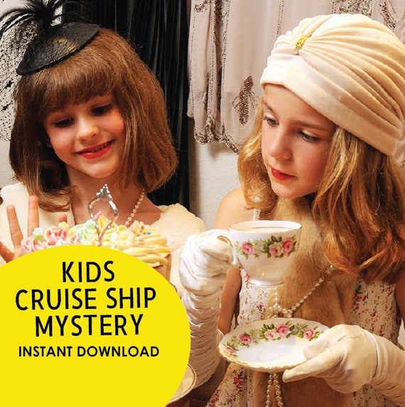 Ship Mystery Game Kids Birthday Party Game Idea Teacher Etsy