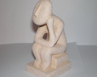 Cycladic Art Thinker Statue - Beautiful Sculpture - Ancient Greek Art