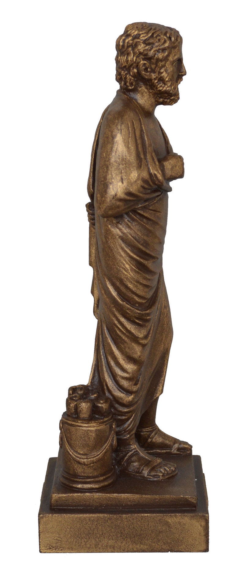 Sophocles Statue Tragedy Oedipus Antigone Ancient Etsy