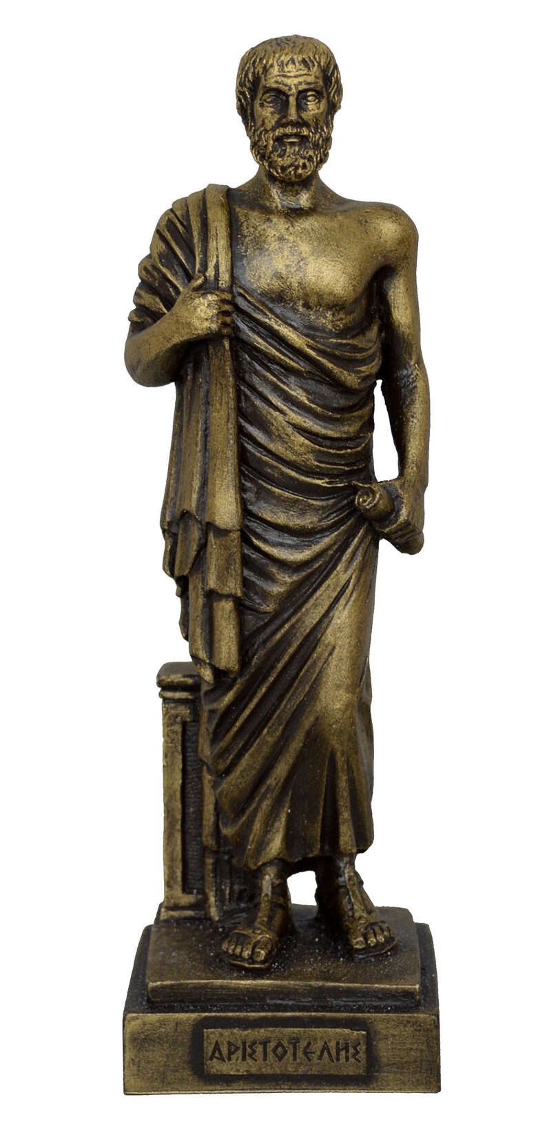 Aristotle Statue Student of Plato Father of Western | Etsy