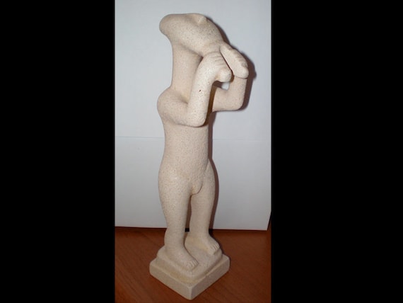 Harpist of Keros Cycladic Art Museum Replica
