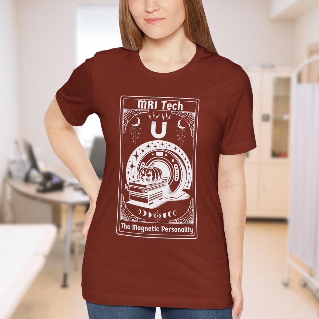 Mri Merch Witchy MRI Tech Shirt, Funny Halloween Xray Tech Tee, Radiography Tarot ...