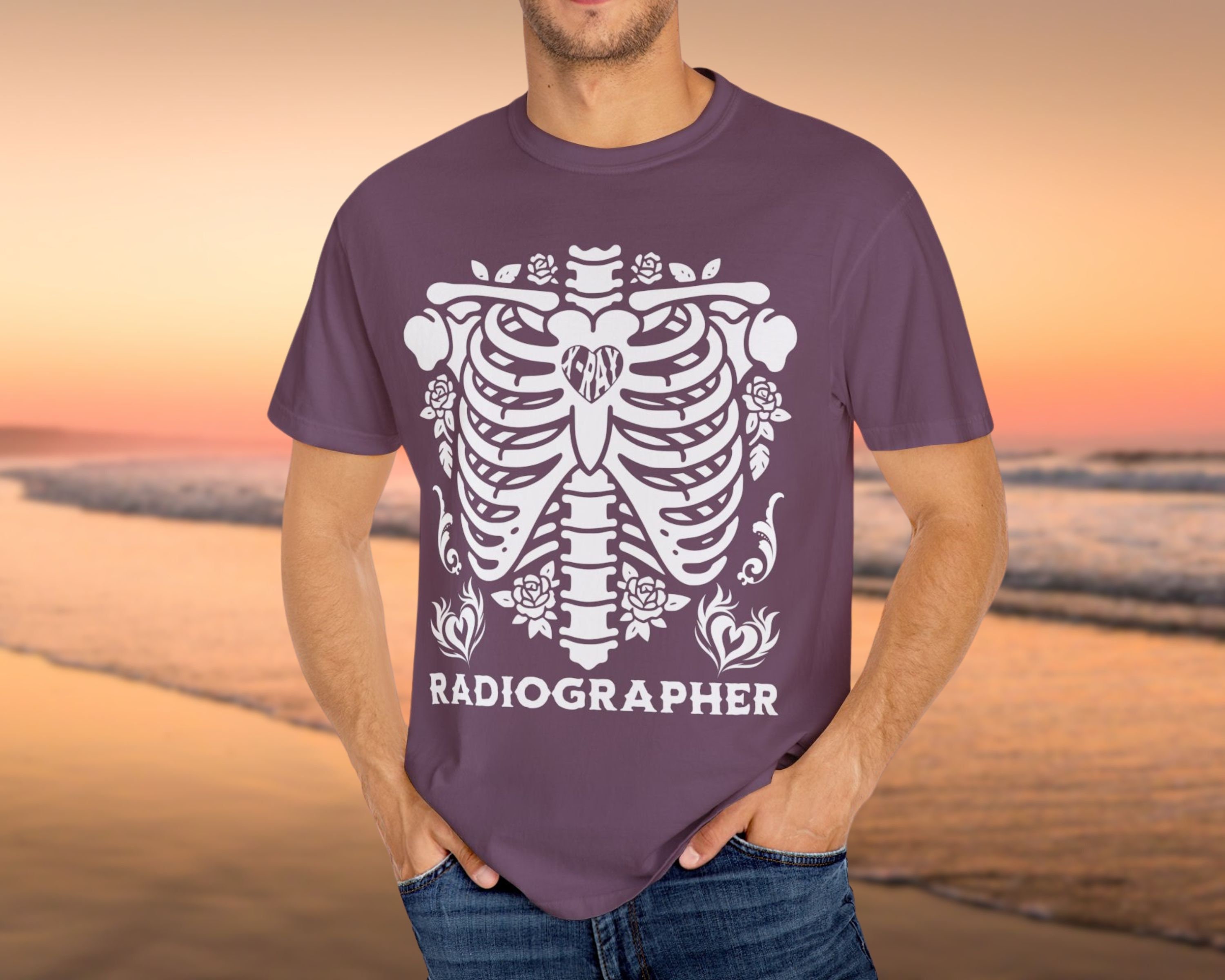 Halloween Radiographer Shirt, Fall Skeleton Xray Tee, Gift for ...