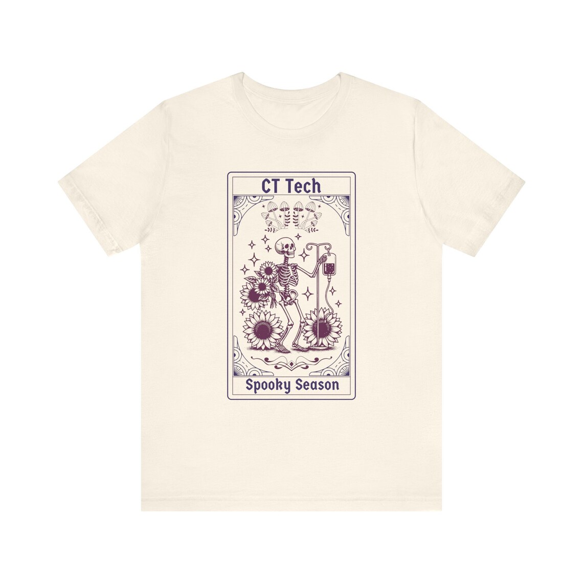 Witchy CT Tech Shirt, Halloween Xray Tech Skeleton Tee, Radiography ...