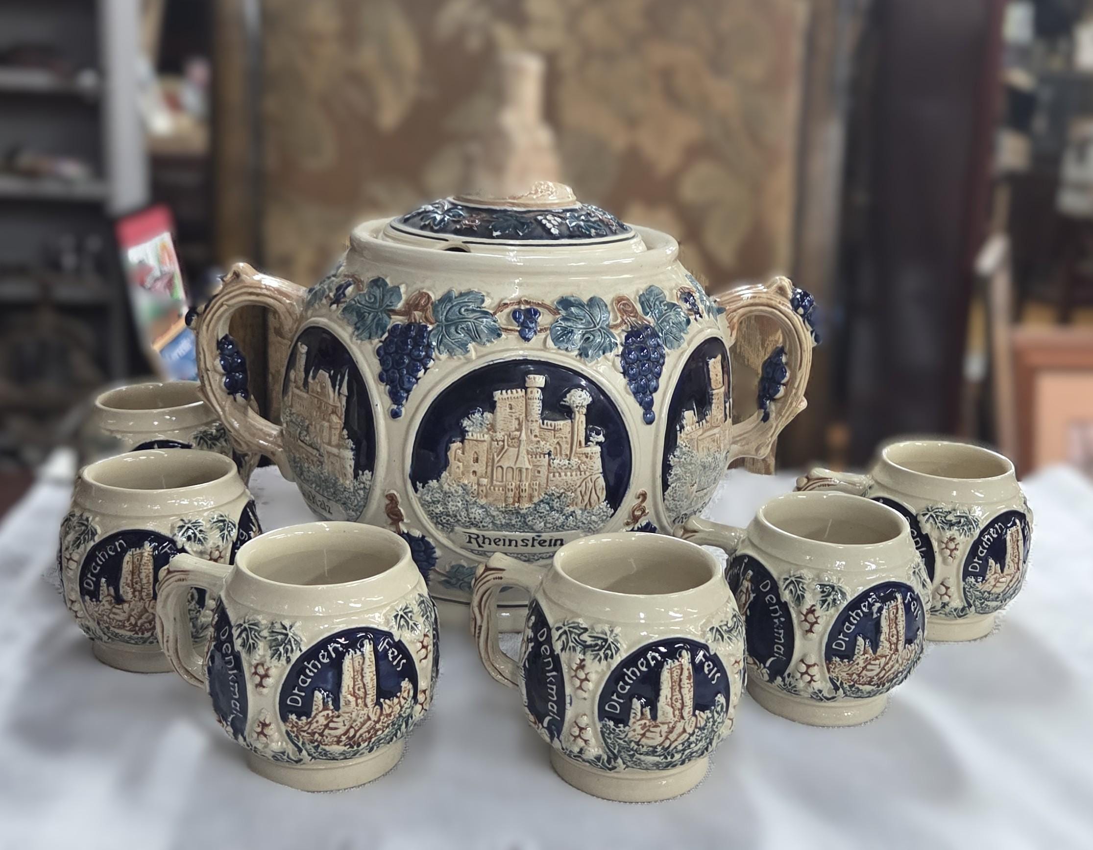 Germany Punch Bowl - Etsy