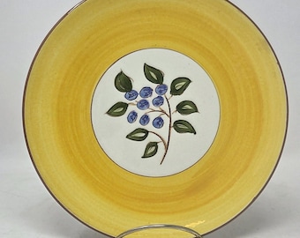 Vintage Stangl Blueberry Pattern Salad Plate 8"