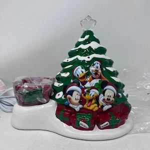 Scentsy Warmer Christmas with Disney Tree Mickey Mouse New in Opened Box